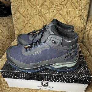 Salomon x Carhartt WIP Shelter CSWP Black/Navy Men's‎ 9 Women's 10 New